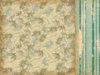 Tropicana 12x12 Scrapbook Paper - Palm Tree